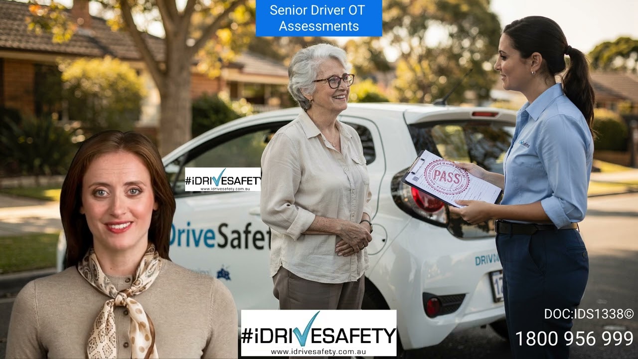 Senior drivers occupational therapist driving assessment, services available across Victoria