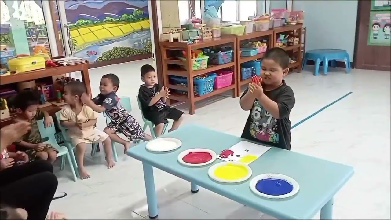 การผสมสี...