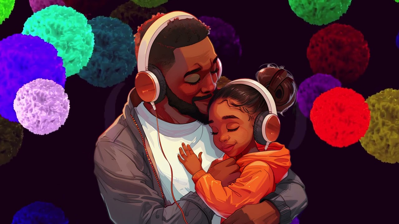 Daddy's Playlist: Colorful Lofi for Relaxation and Focus | Happy Vibes #lofimusic #daddydaughter