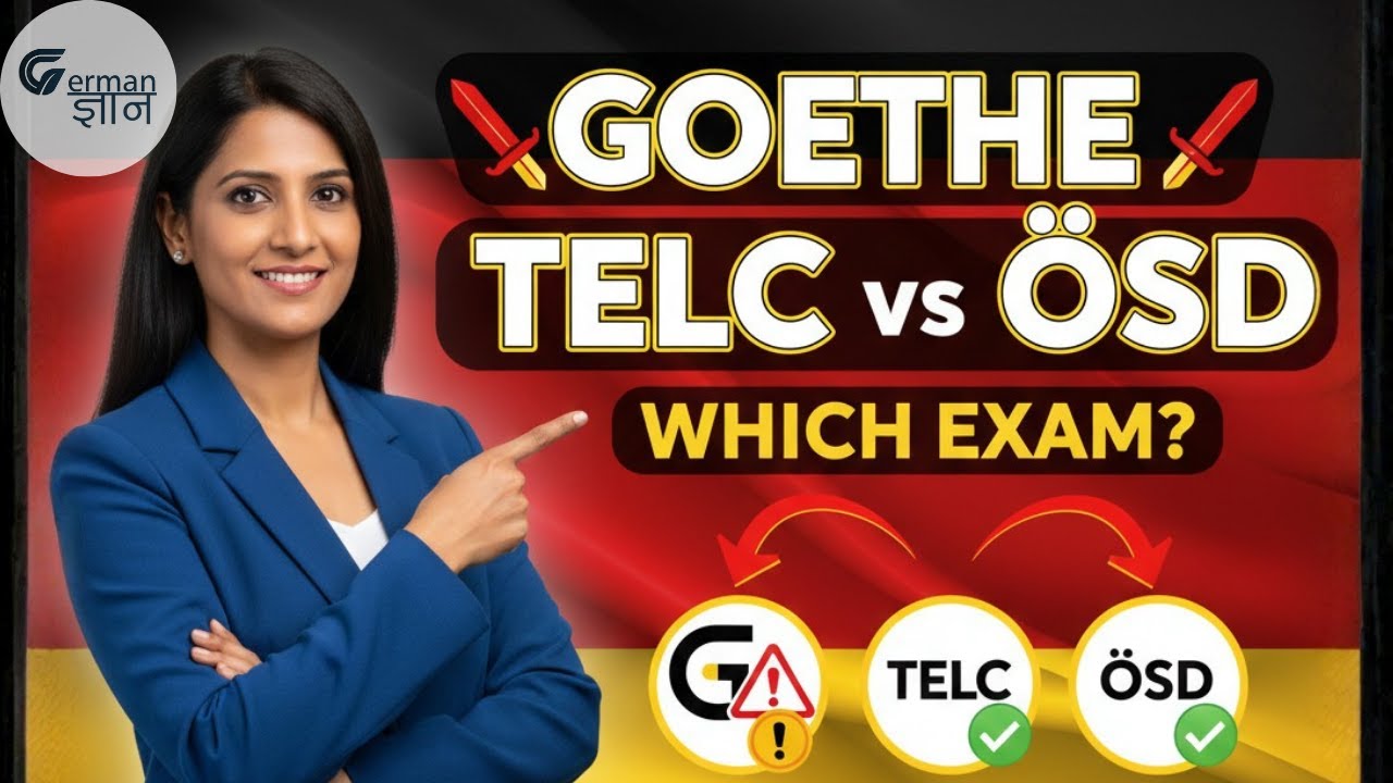Goethe vs TELC vs ÖSD 🇩🇪 | Which German Exam Should YOU Choose? | @GermanGyan