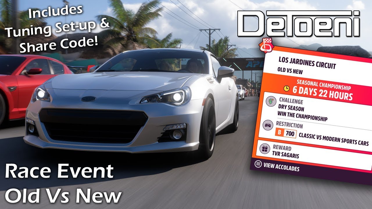 Old Vs New Race Event Guide For Classic Vs Modern Sports Cars Forza Horizon 5