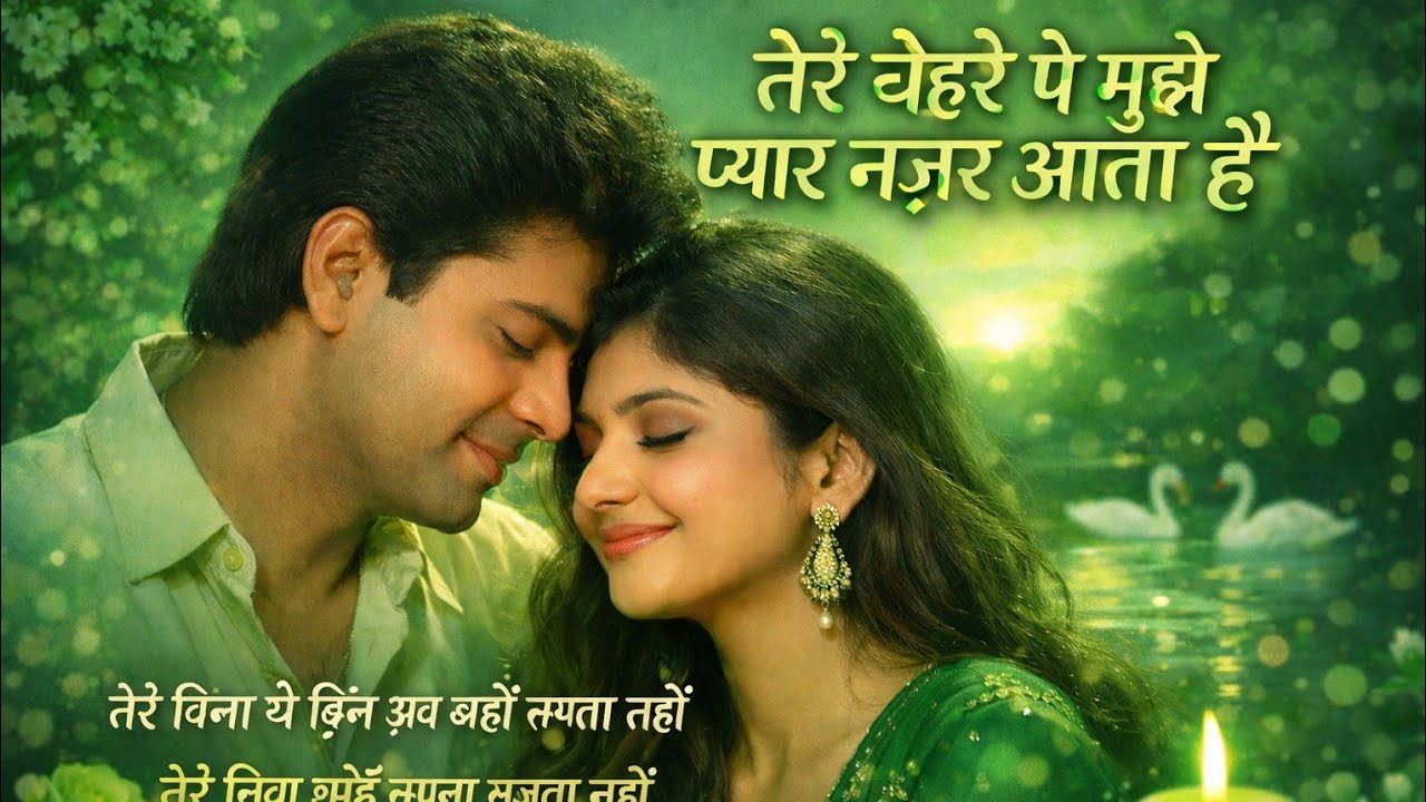 Tere chehre pe mujhe pyar Bollywood 90s song style Hindisong Romanticsong New style 2026 Video 