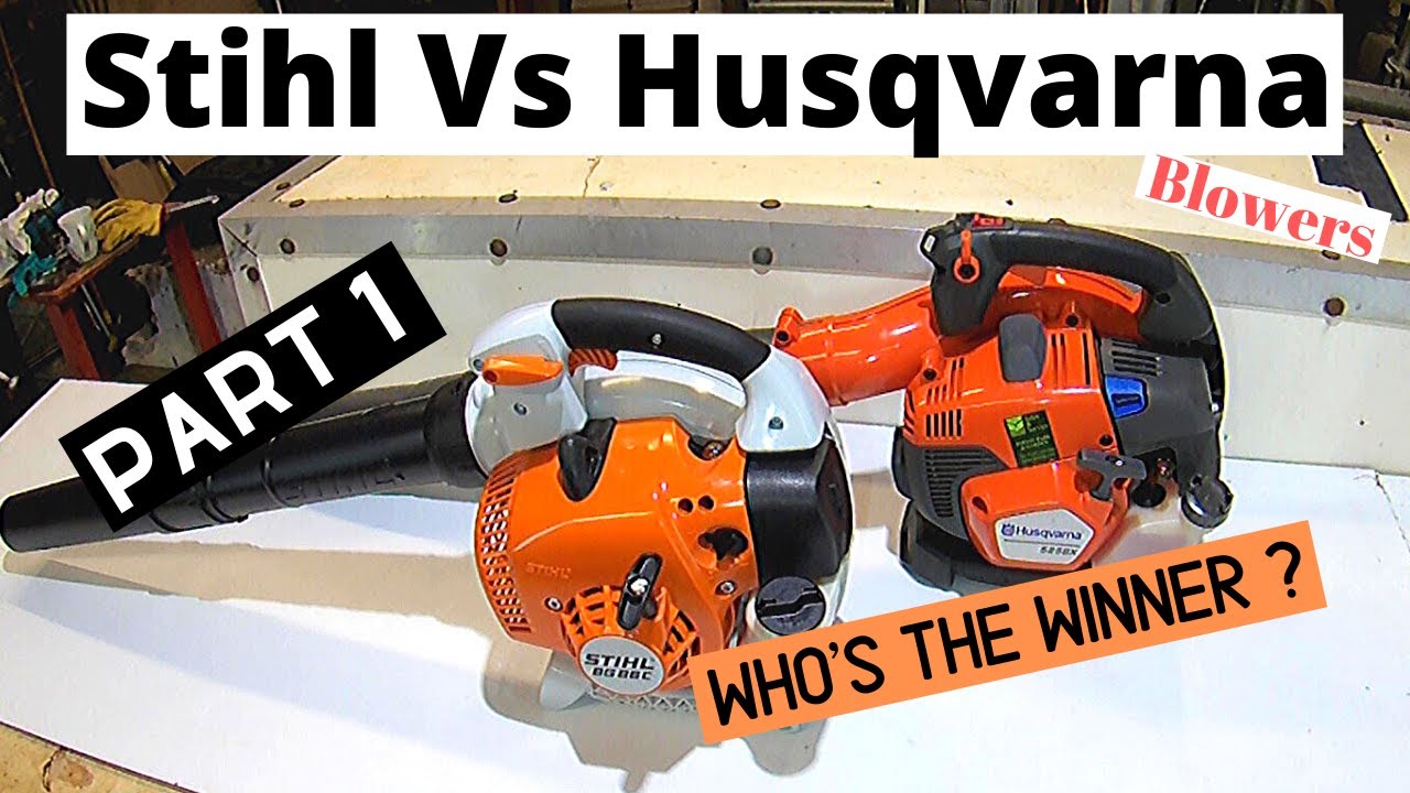 Stihl BG 86C Vs Husqvarna 525BX Blowers. Who's The Winner,