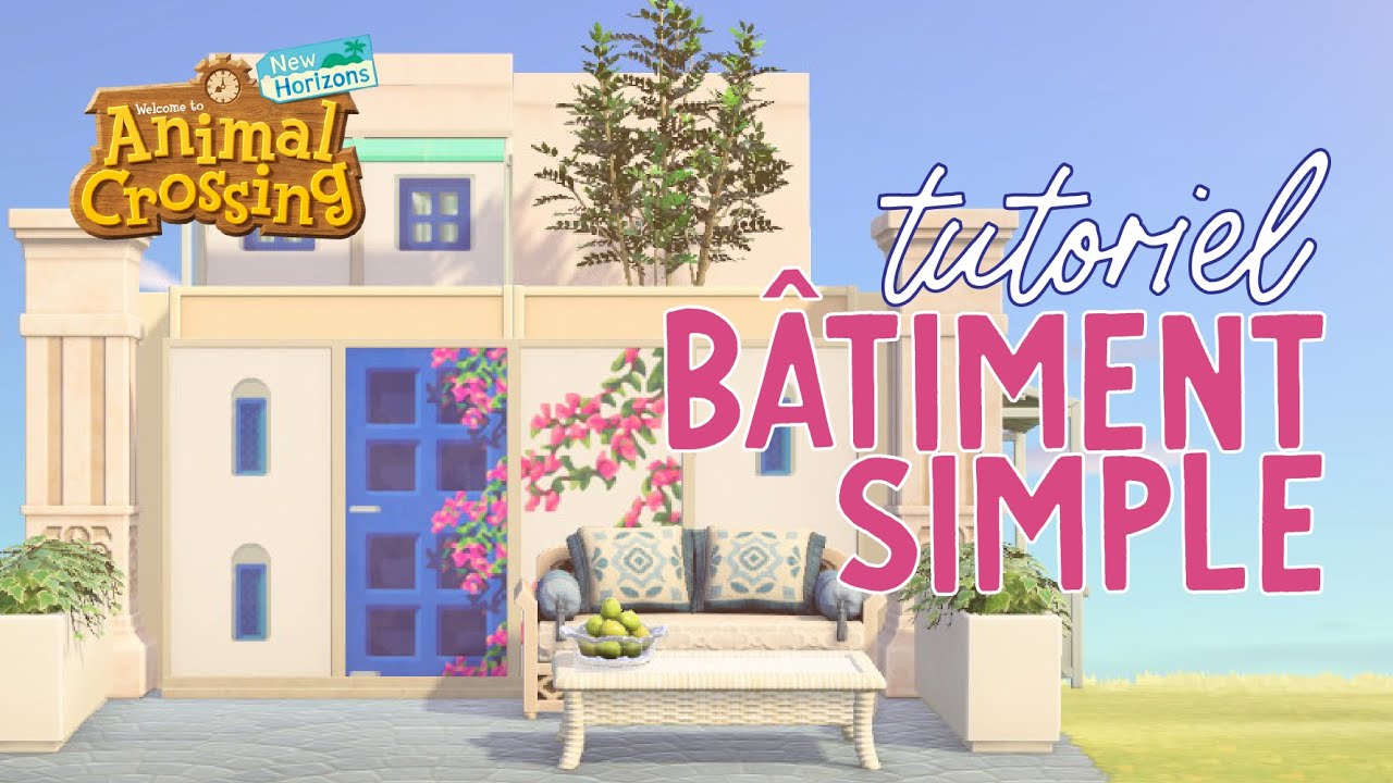 Créer un bâtiment (simple et facile à refaire) - Speed build - Animal Crossing New Horizon