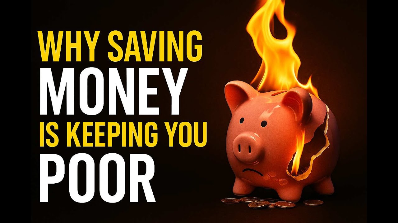 Why Saving Money Is Keeping You Poor (And What to Do Instead)