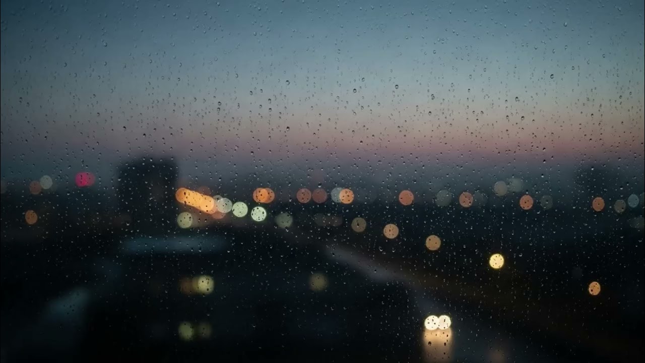 Heavy Rain on Window at Night 🌧️ | 8 Hours Rain Sounds for Deep Sleep (No Music)
