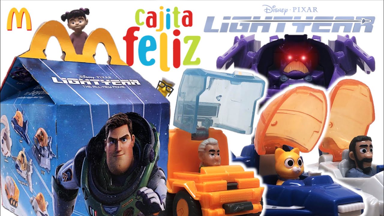 Cajita Feliz - Disney Pixar LIGHTYEAR  (Parte 2) | McDonald´s Colección (2022) - TOY SHOTS