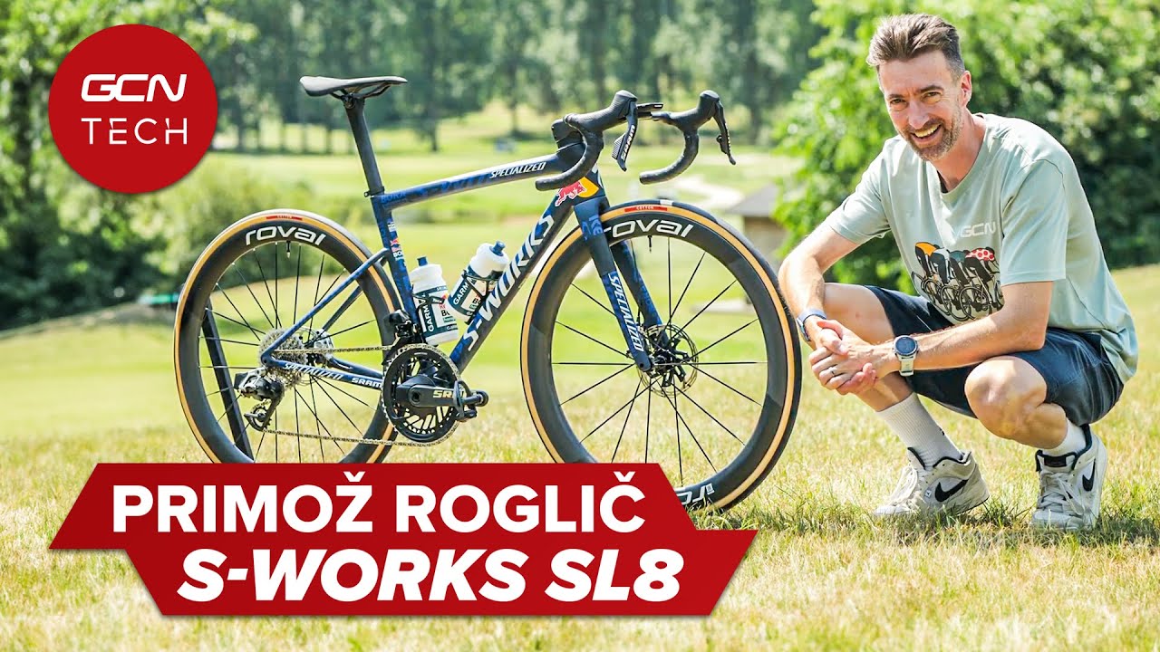 Primož Roglič Tour de France 2025 Pro Bike | S-Works SL8 Limited Edition