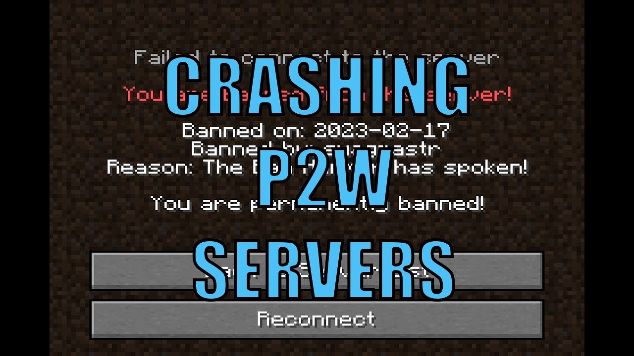 Crashing small P2W servers - Comet Network