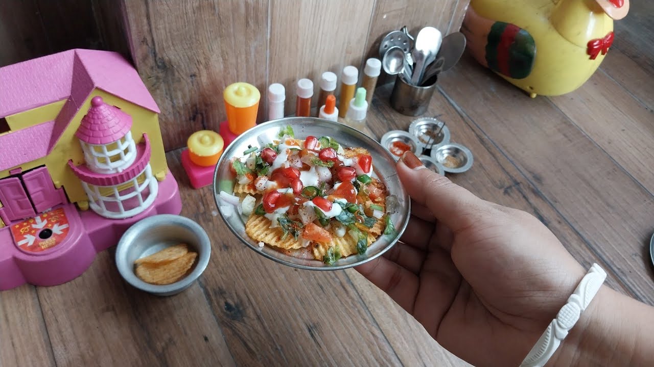 Mini Chips Chaat/Miniature Chaat Recipe/Lays chaat Recipe