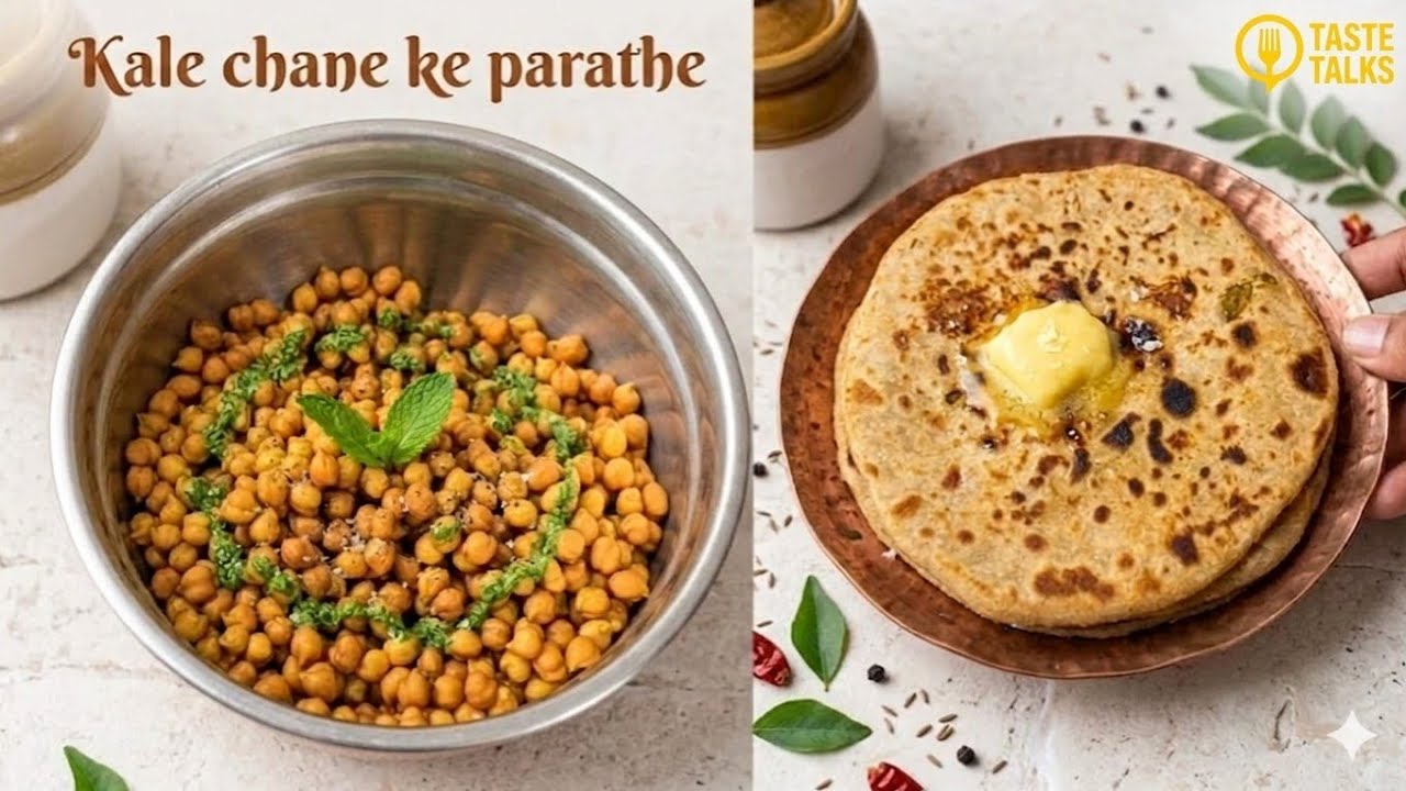 Kale Chane ka Paratha|High Protein|Winter Special| Paratha|Protein Rich|Recipe of Kala Chana Paratha