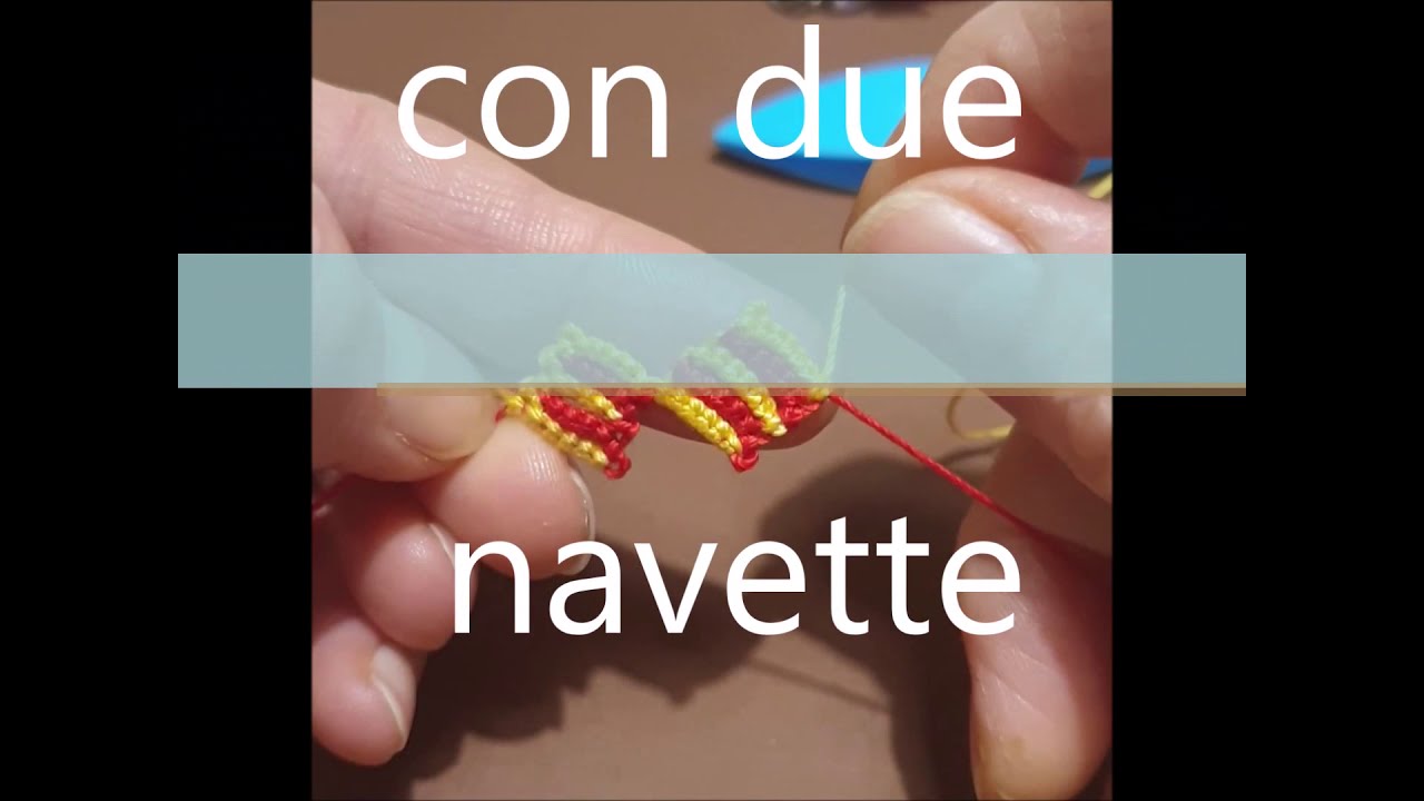 block tatting - in italiano