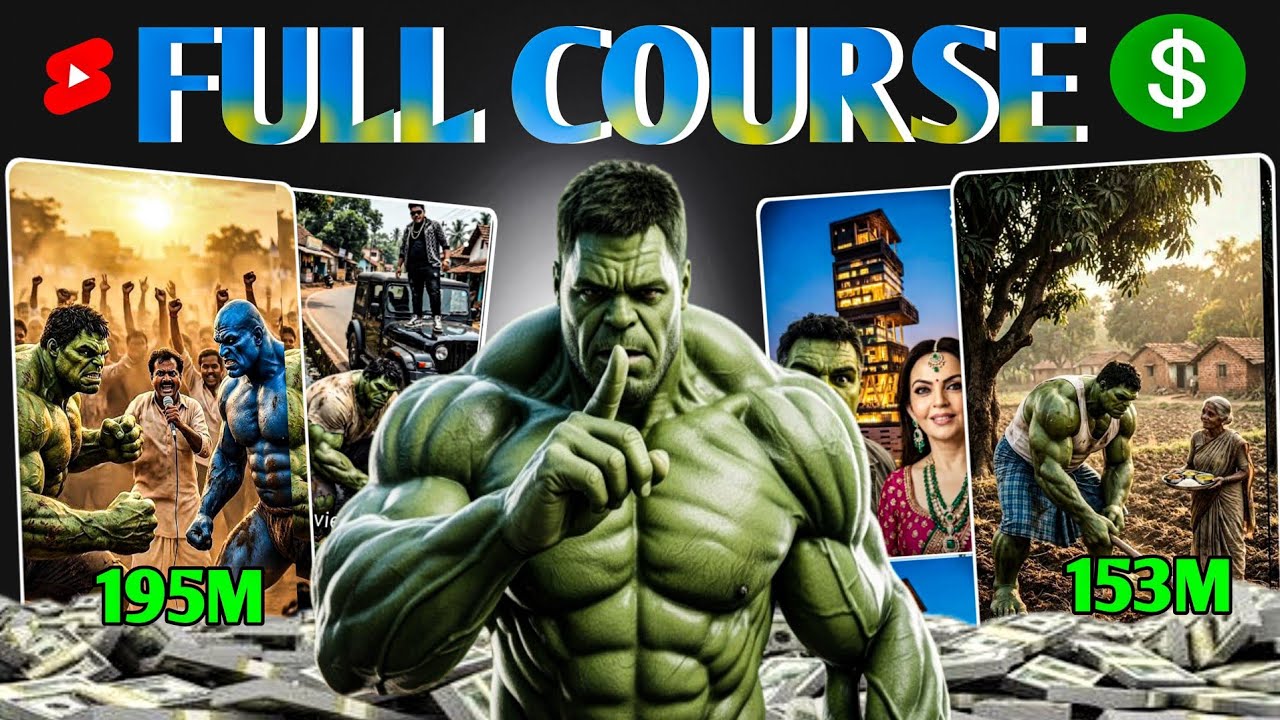 How To Create Perfect HULK Ai Videos । Like Hulk Badmashi Ai । ai hulk video kaise banaye 🤑