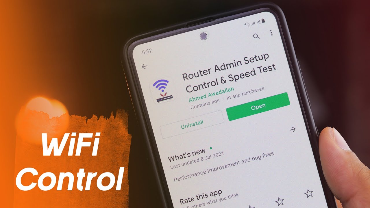 Router Admin Setup Control & Speed Test - How to change wifi password - WiFi Apps Review - Tp link
