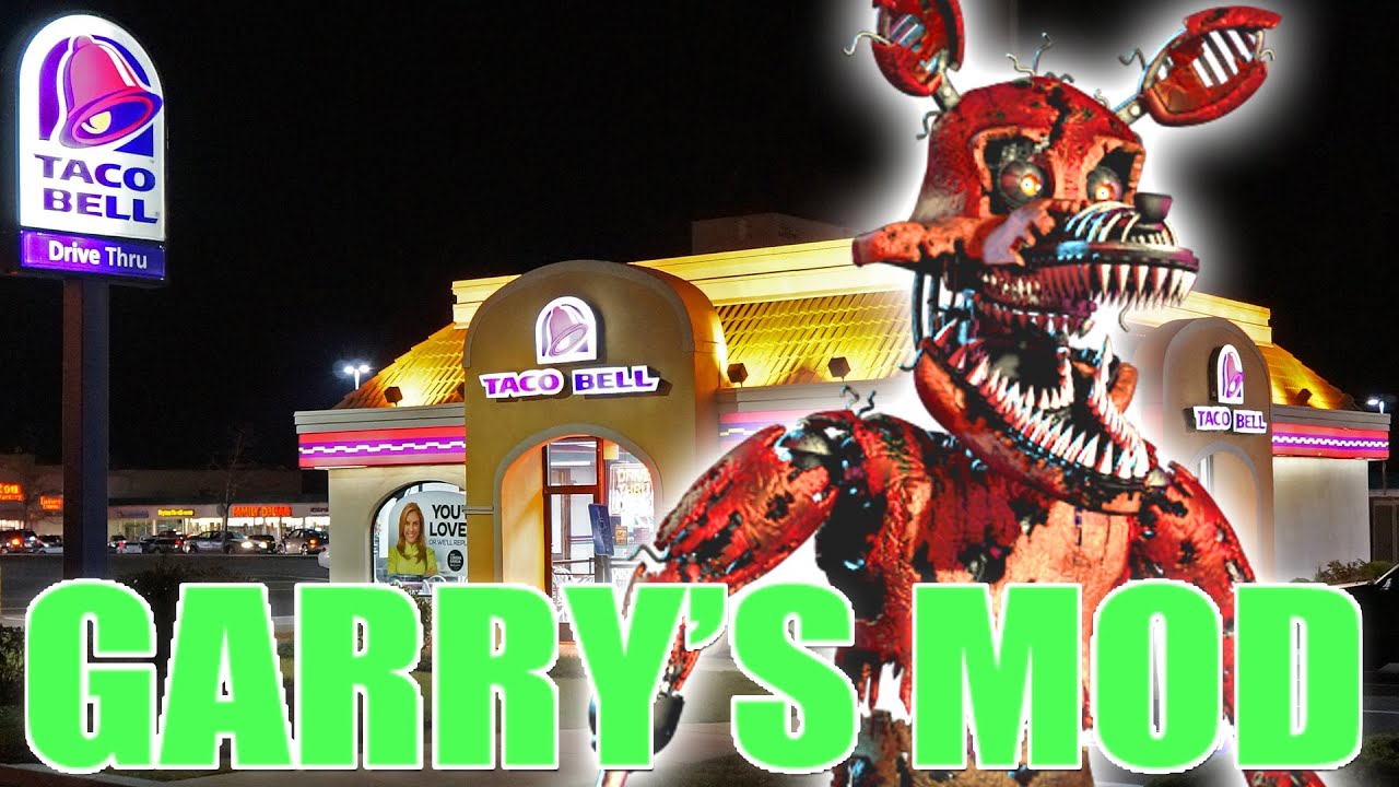 FOXY VISITA TACO BELL!! - Gmod FOXY Mods (Garry's Mod)