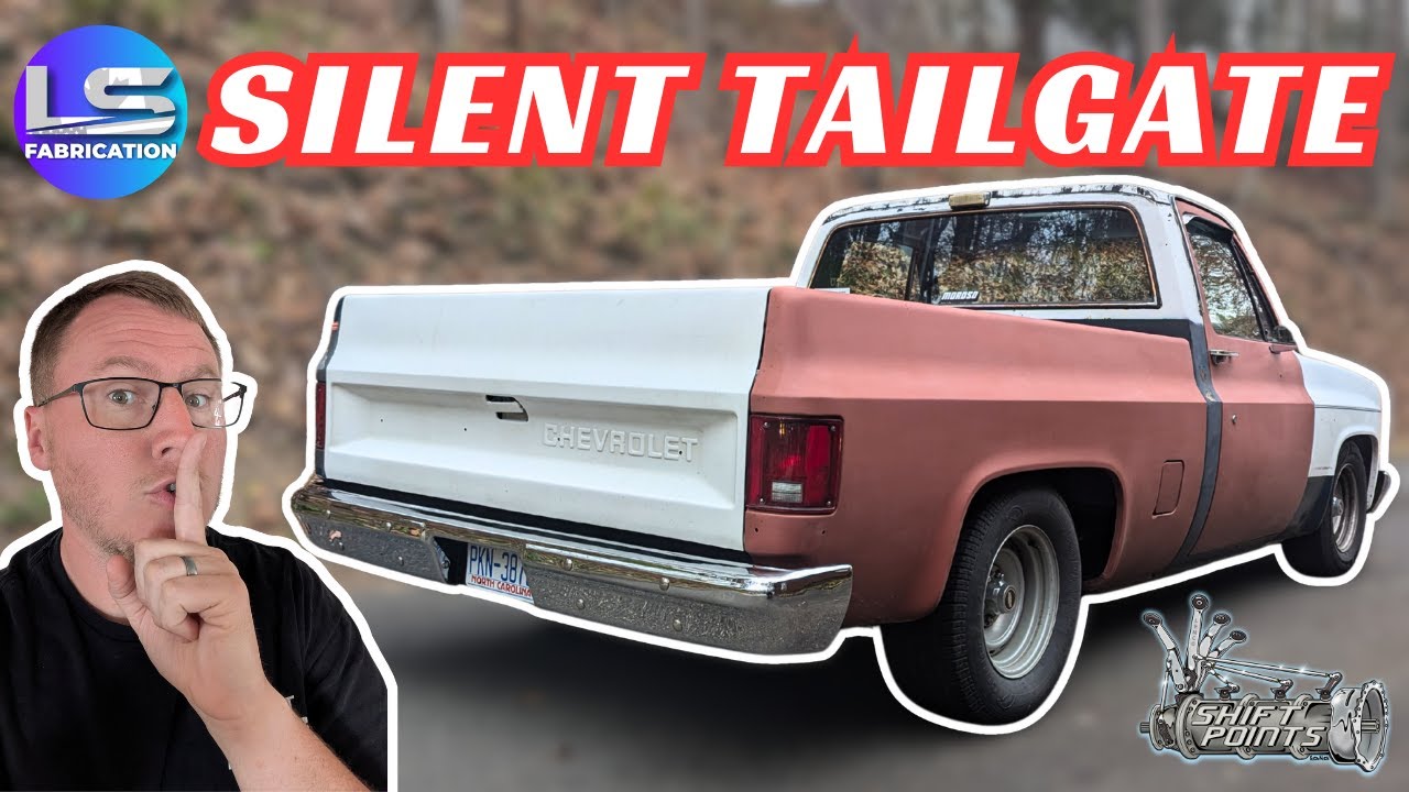 Установка цапфы и троса открывания багажника грузовика Chevy C10 от LS Fabrication!
