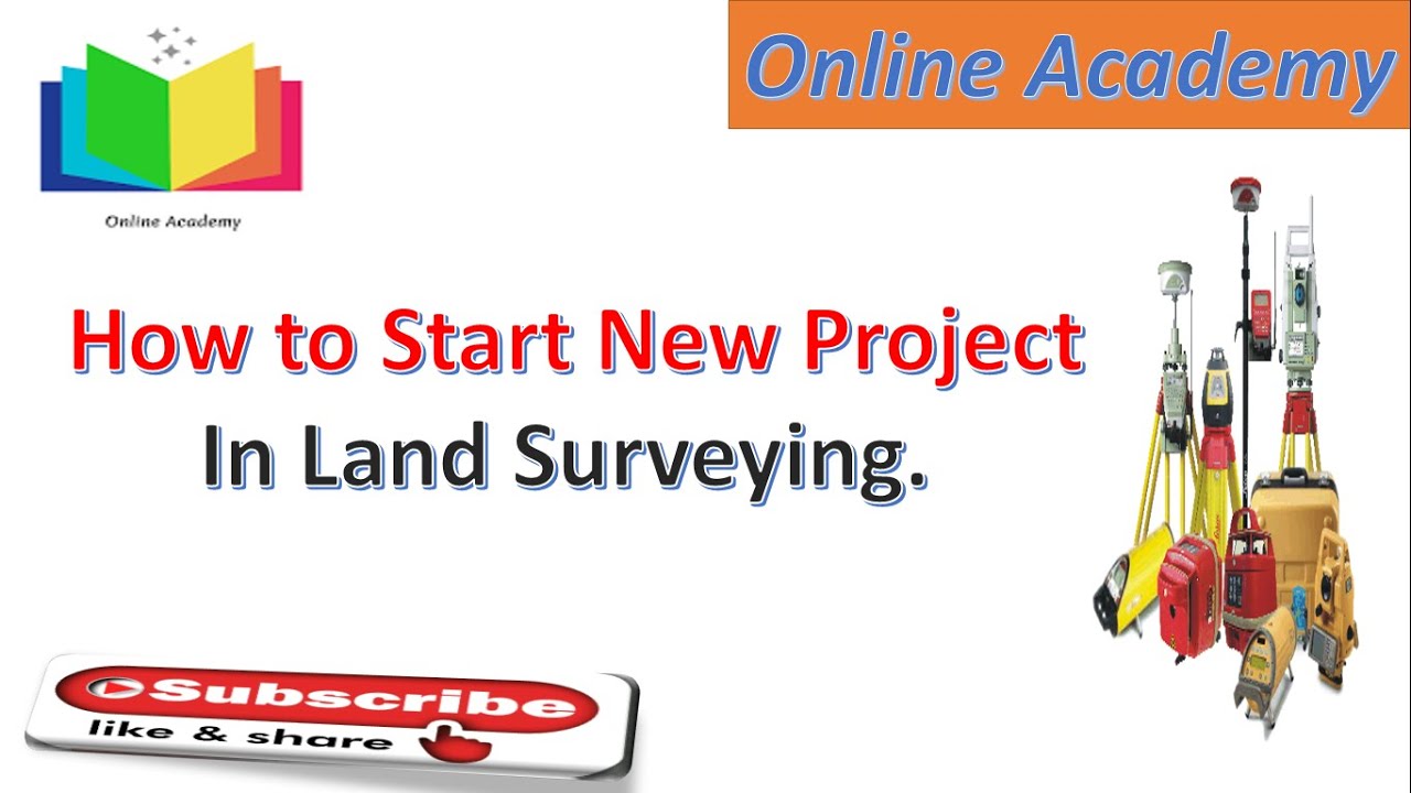 How to Start New Project In Land Surveying || Survey Main Naya Project Kaisay start kartay hain.