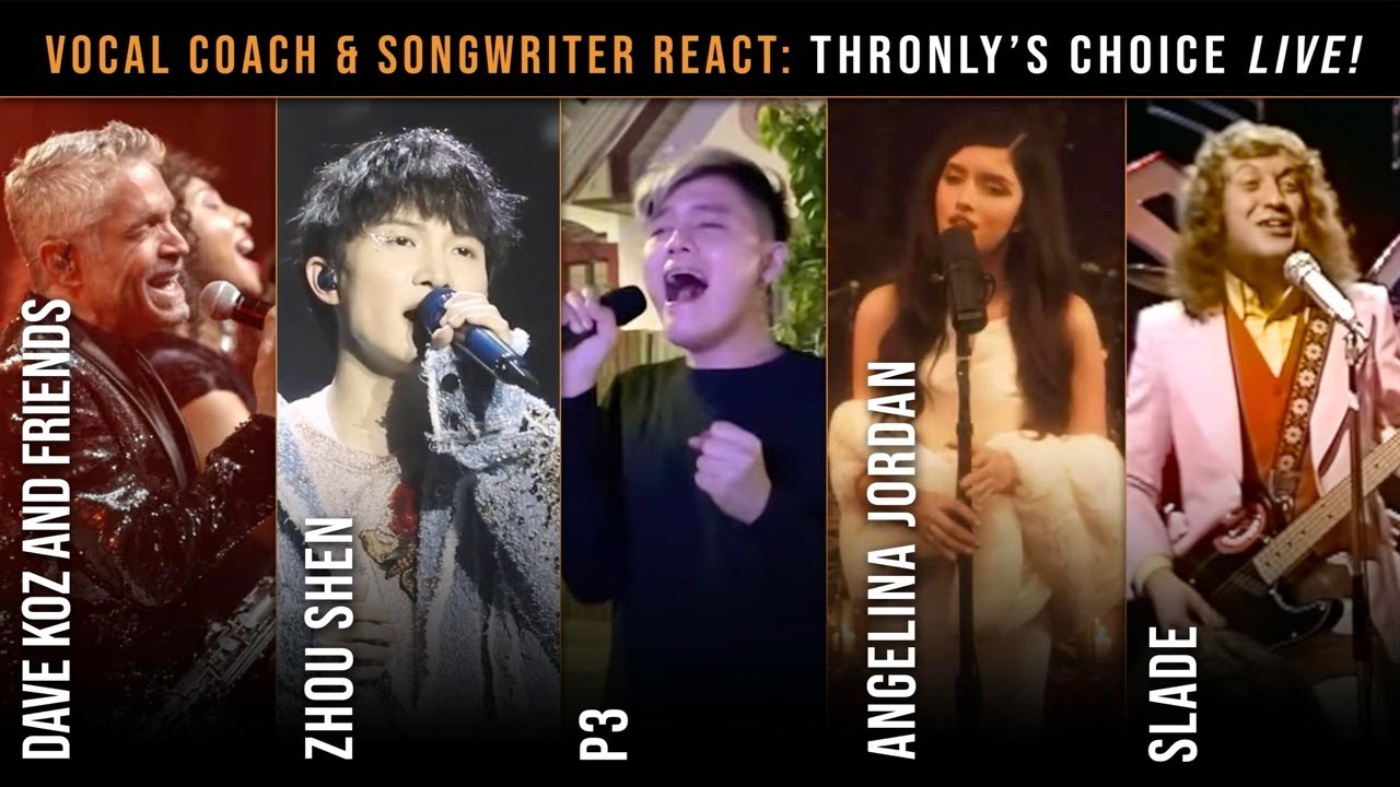 Thronly's Christmas with reactions to Dave Koz, Zhou Shen, P3, Angelina Jordan, and Slade! | Ep 16