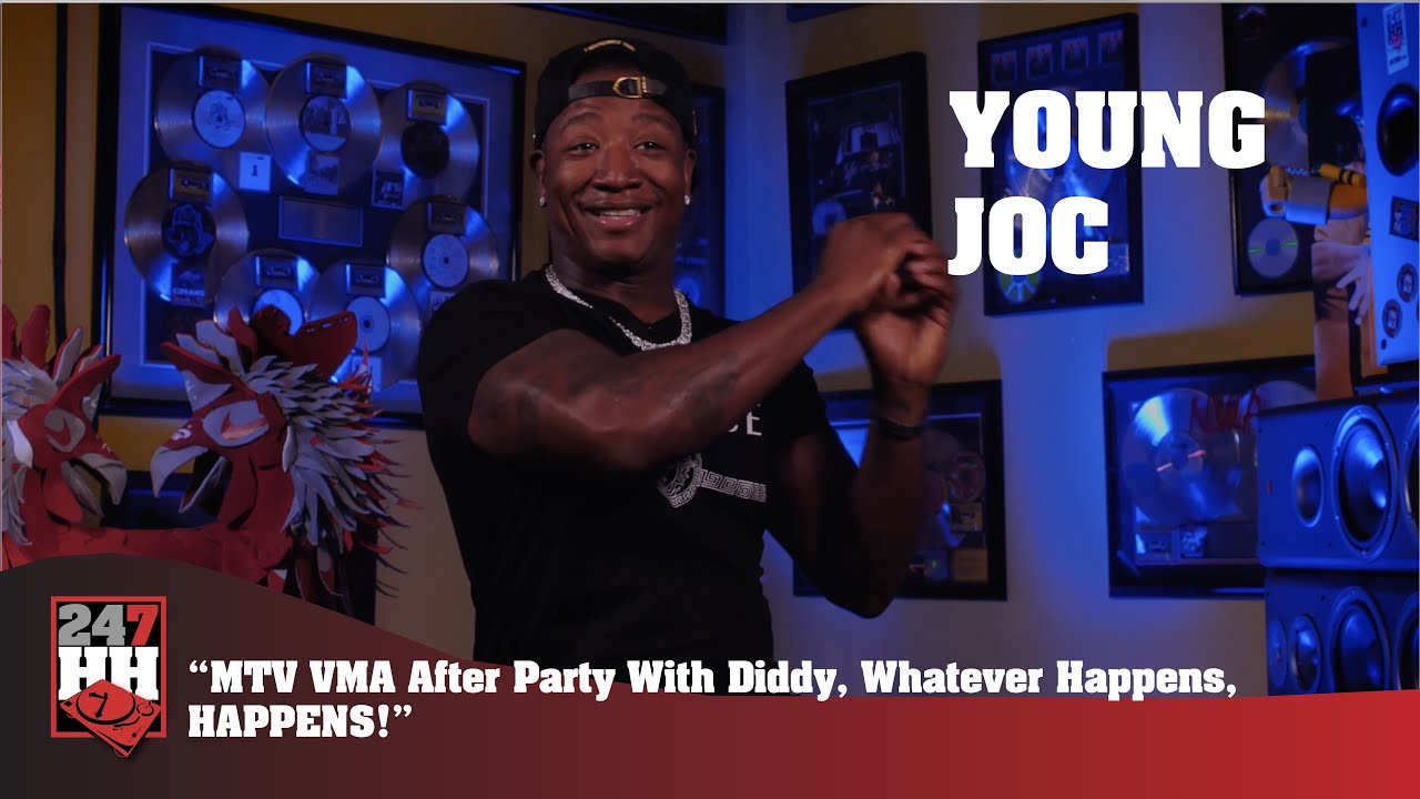 Yung Joc - MTV VMA After Party With Diddy, Whatever Happens, HAPPENS! (247HH WTS)