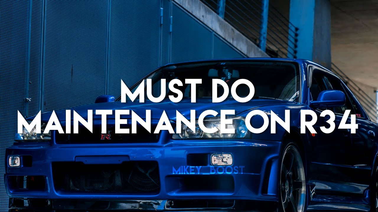 R34 Skyline GTT gets tons of maintenance