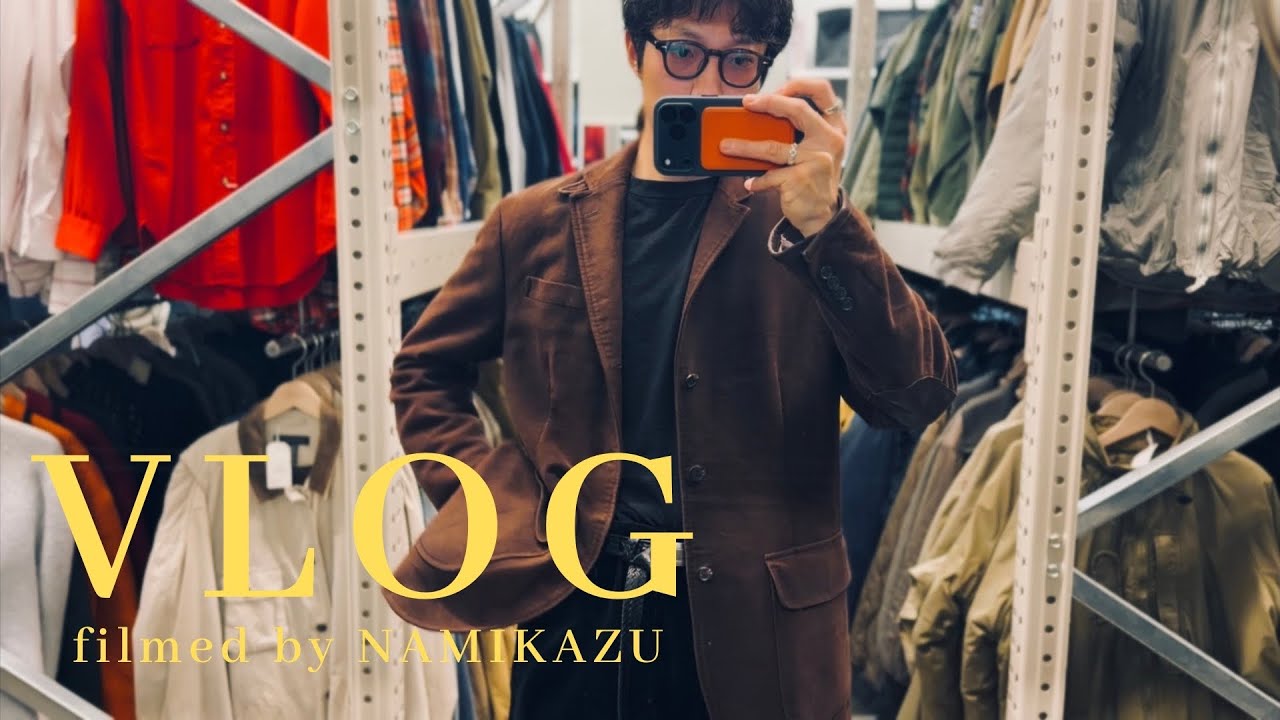 【shopping】代々木八幡にある東京で一番好きな古着屋FRONT11201にショッピングに行く冬の休日