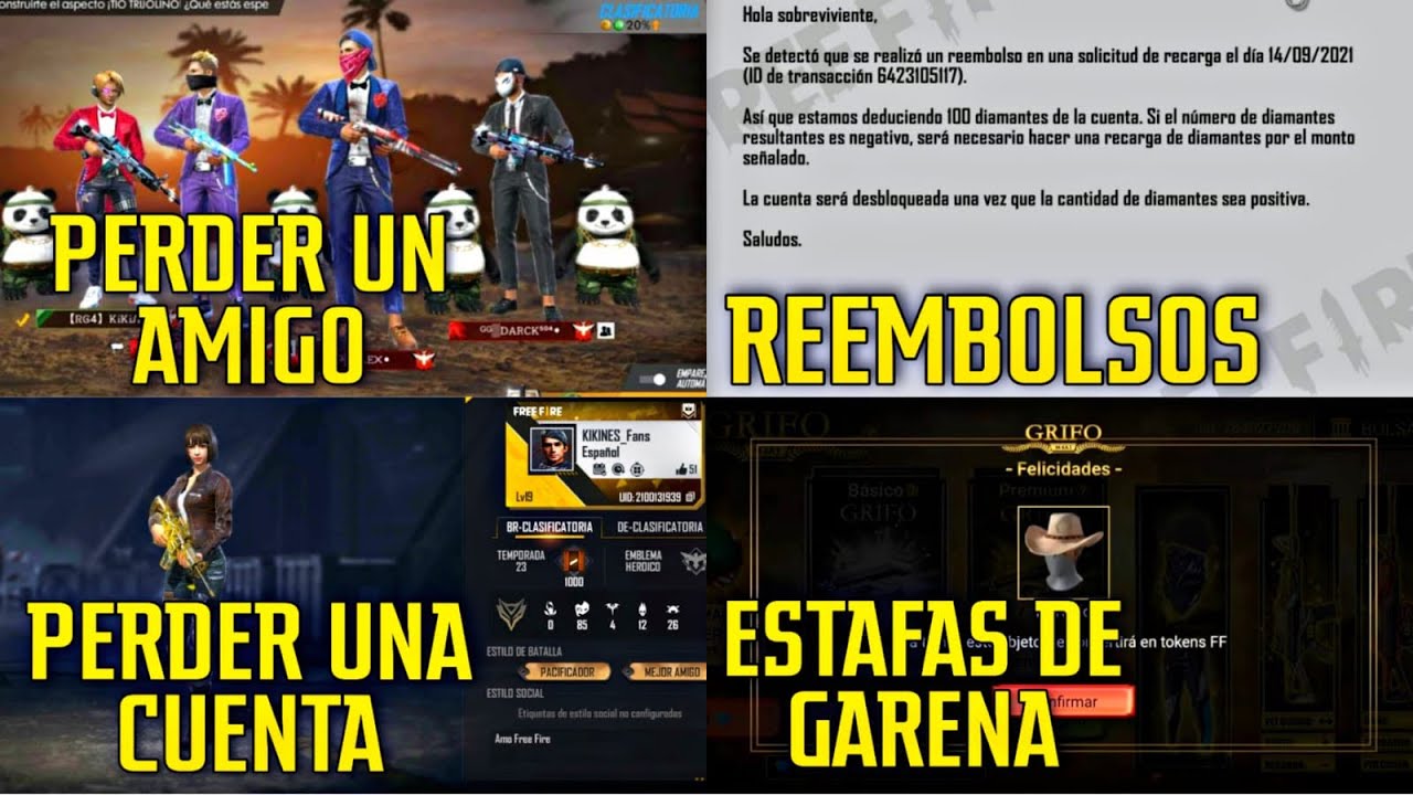 TOP 10 PEORES COSAS QUE TE PUEDEN SUCEDER EN FREE FIRE *LA #1 TE HACE LLORAR* | TREBOR T