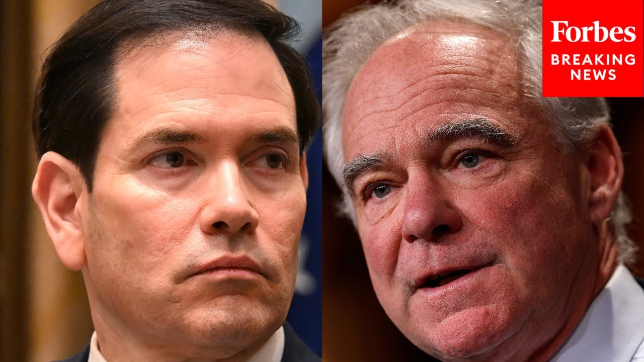 Tim Kaine Grills Rubio On Venezuelan Interim Leader Rordíguez Saying Attack Had 'Zionist Undertones'