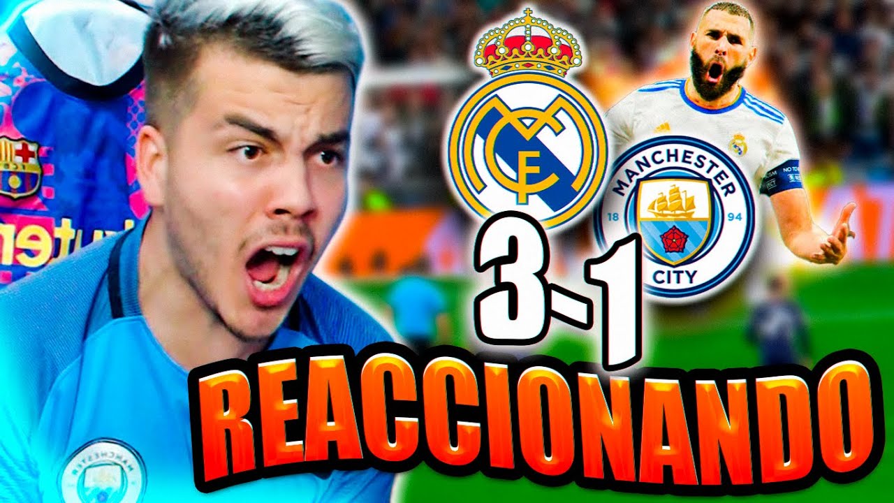 Cule Reacciona al Real Madrid 3-1 M.City (No me lo puedo creer)