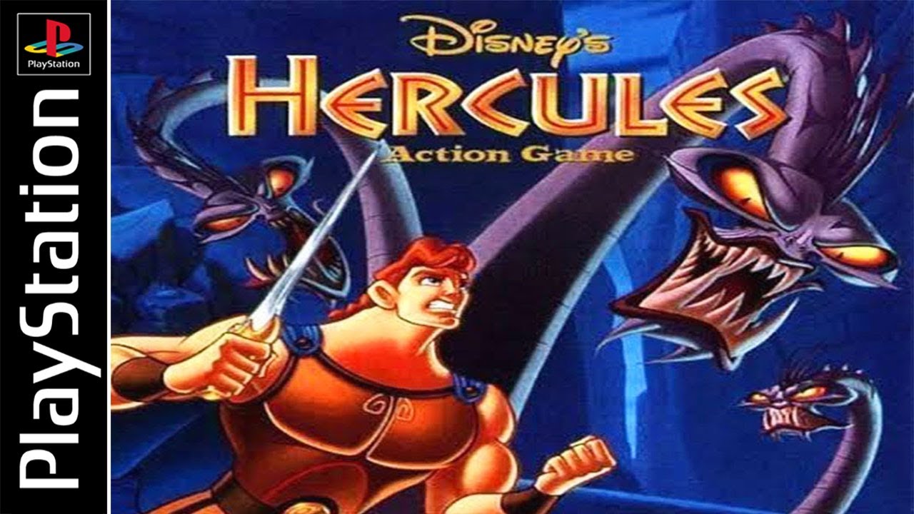 Disney's Hercules Action Game - Story 100% - Full Game Walkthrough / Longplay (HD)