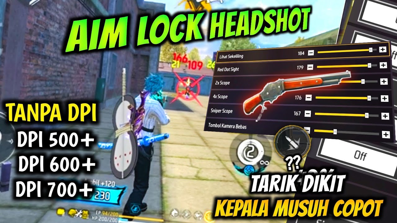 2026 VIRAL⚙️📲 CARA SETTING SENSITIVITAS FF AUTO HEADSHOT & SETTING KONTROL + DPI😱