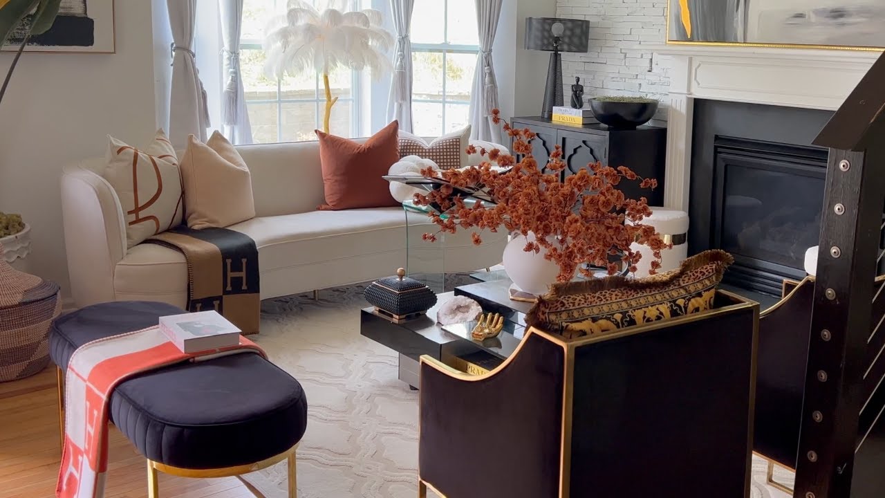 FALL🍂 DECORATING IDEAS/FULL HOME TOUR/HOW TO DECORATE A MODERN HOME/DECOR TRENDS/INTERIOR DESIGN