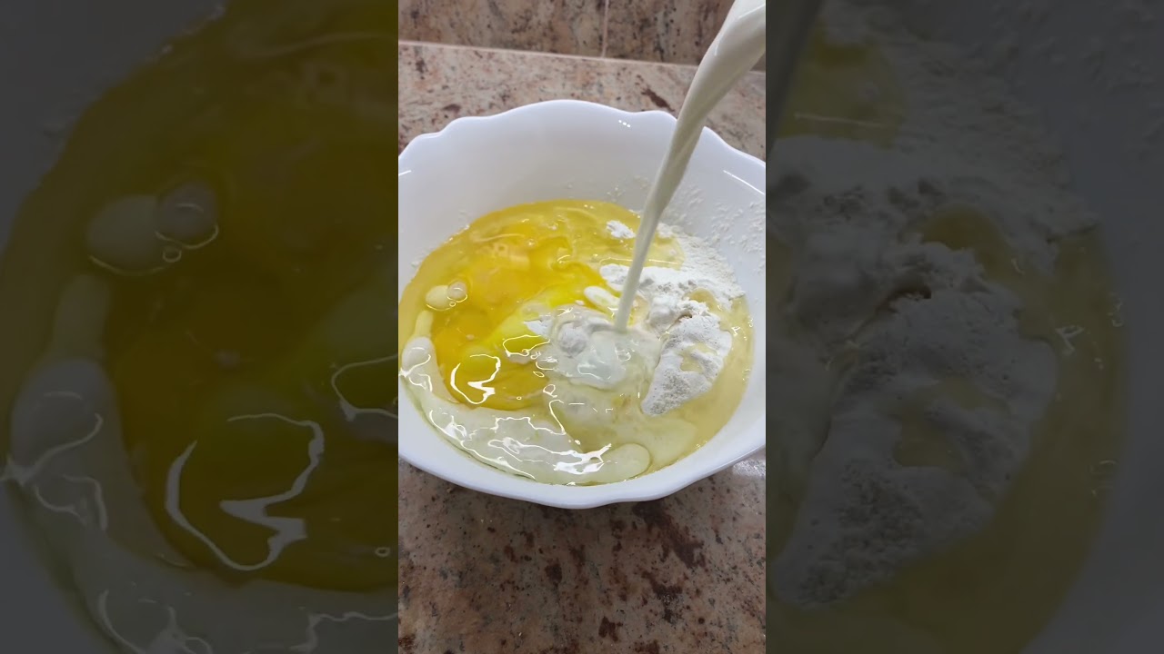 Baking vanilla cake ASMR #asmr  #cake #bakingcake #bakedcake #baking #food