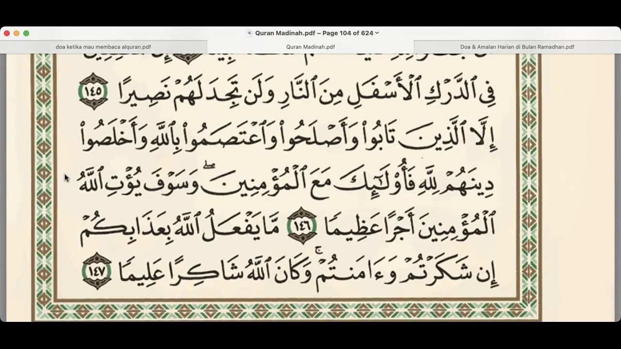 Majelis Doa Iftitah & Tadarus Al-Qur'an 4 Ramadhan 1447 H - MT.H2C Jakarta