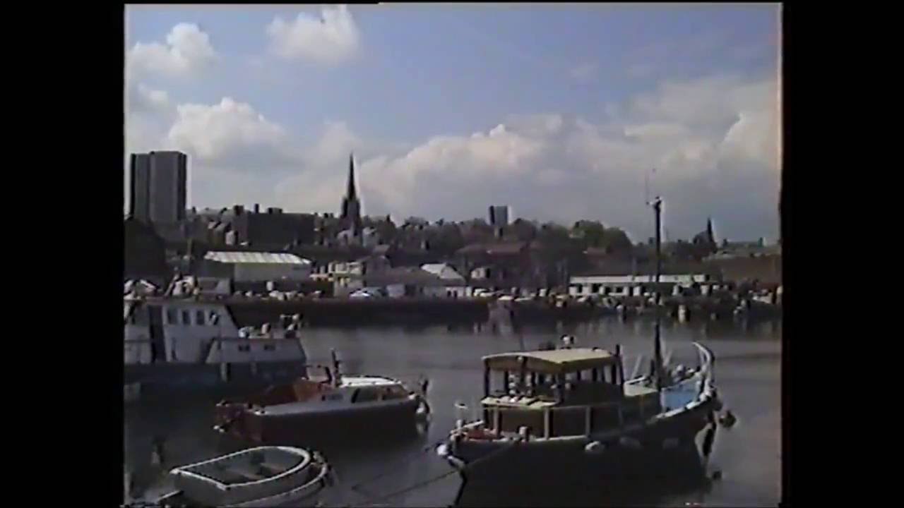 lamonts yard and surrounding harbour area greenock in the 90s