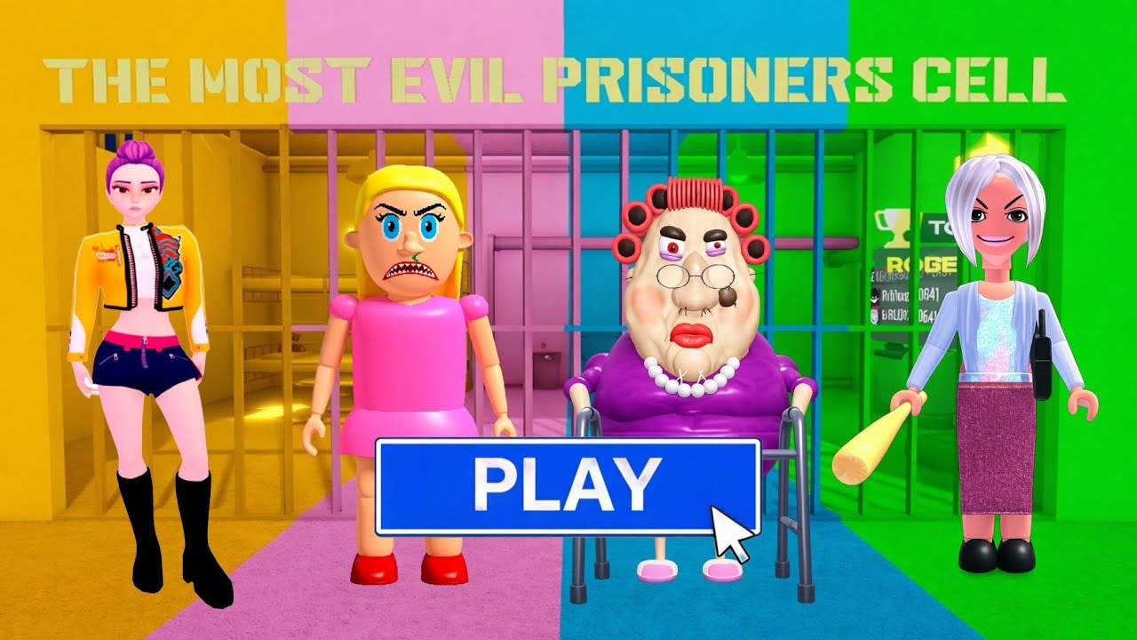 RUMI VS EVIL MOM VS EVIL DRANDMA VS EVIL KAREN? OBBY Full Gameplay #roblox 