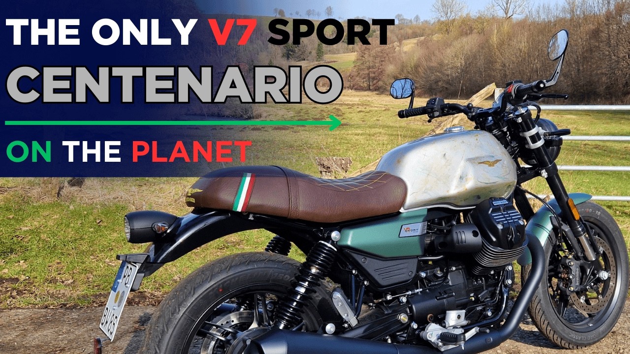 2026 год, столетие Moto Guzzi V7 Sport