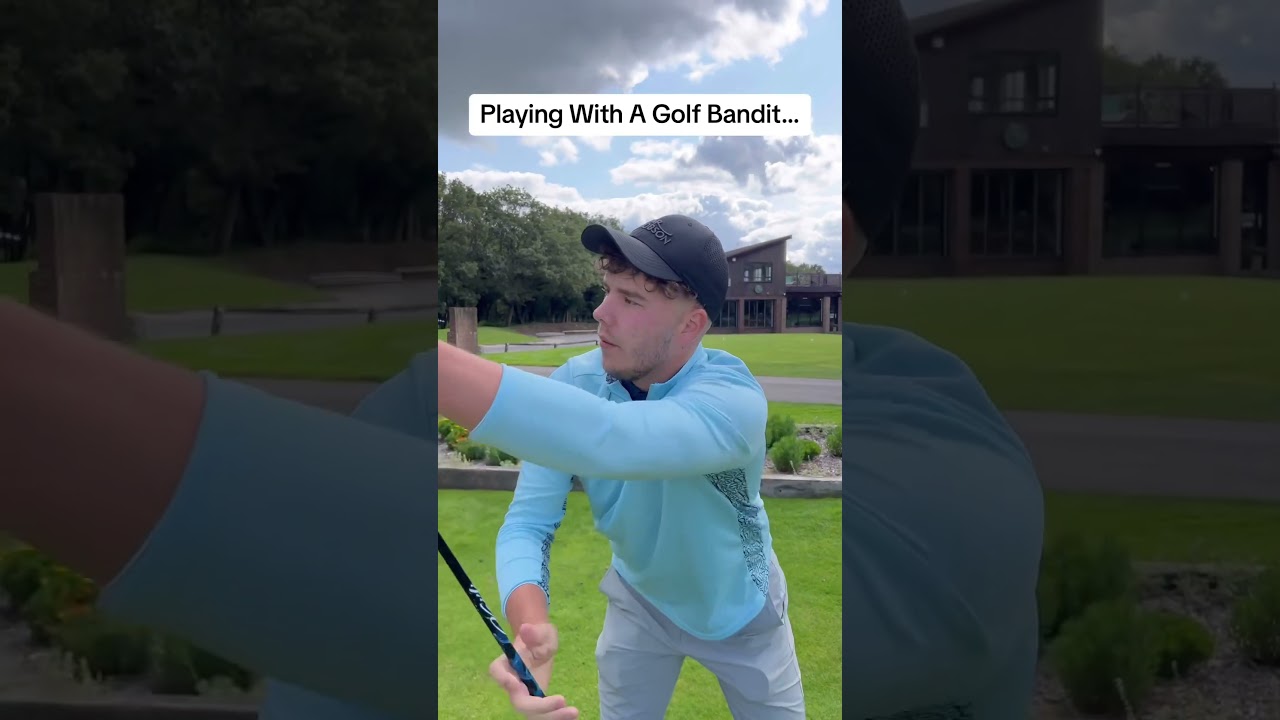 Playing with a golf bandit