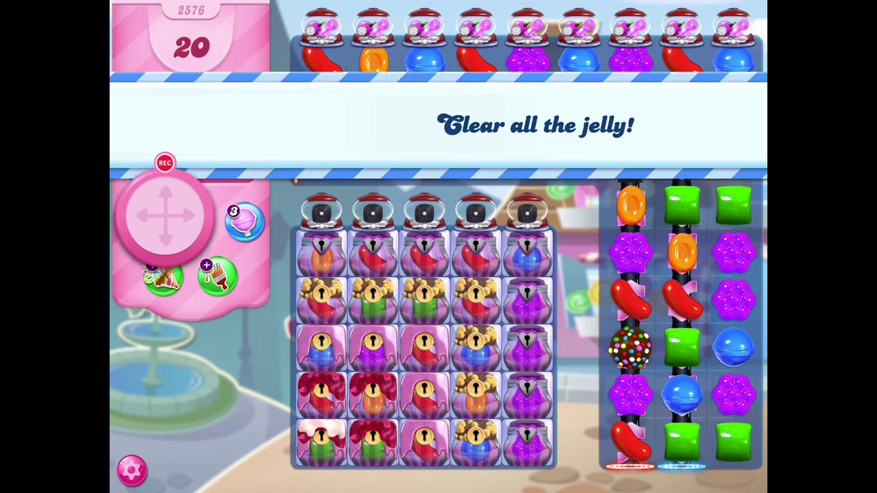 How to beat level 2576 in Candy Crush Saga!!