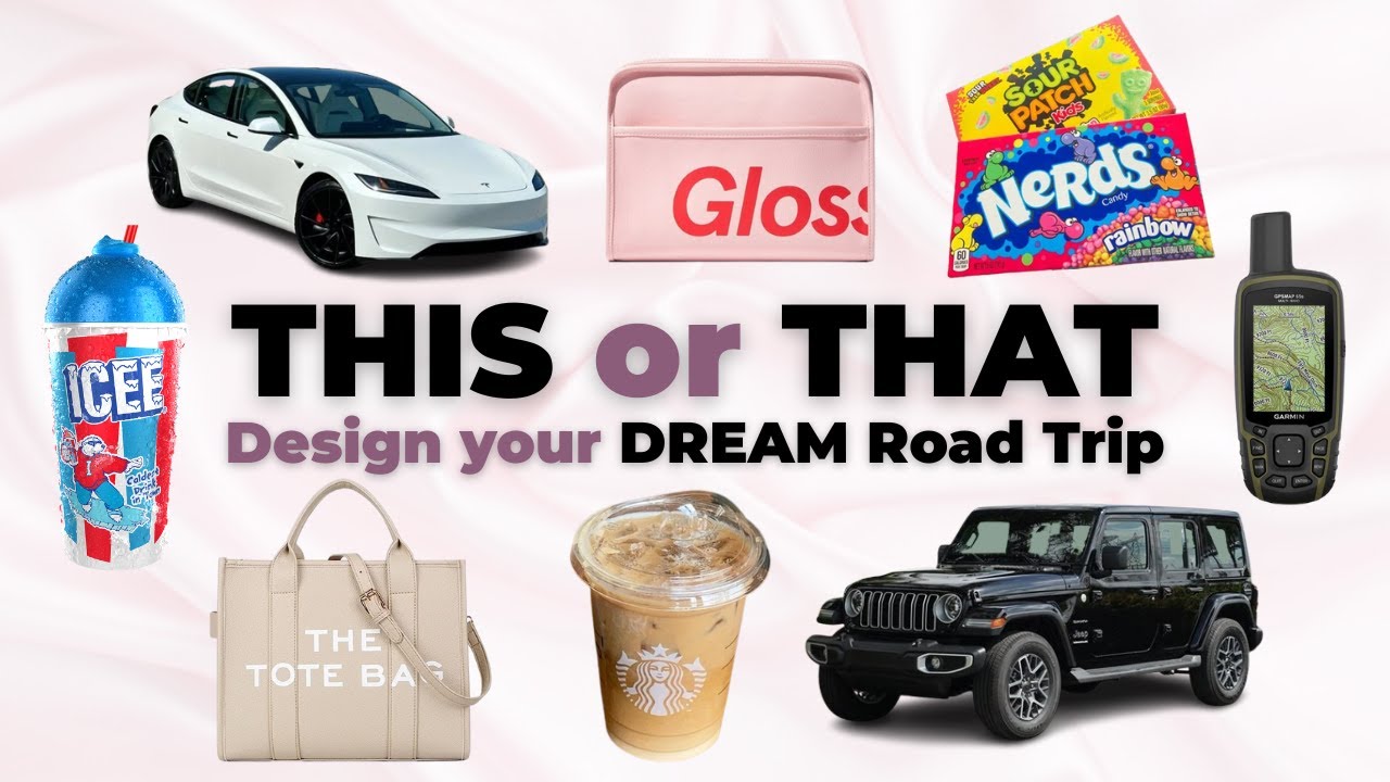 Design your DREAM Road Trip | THIS or THAT 🚗 🌅