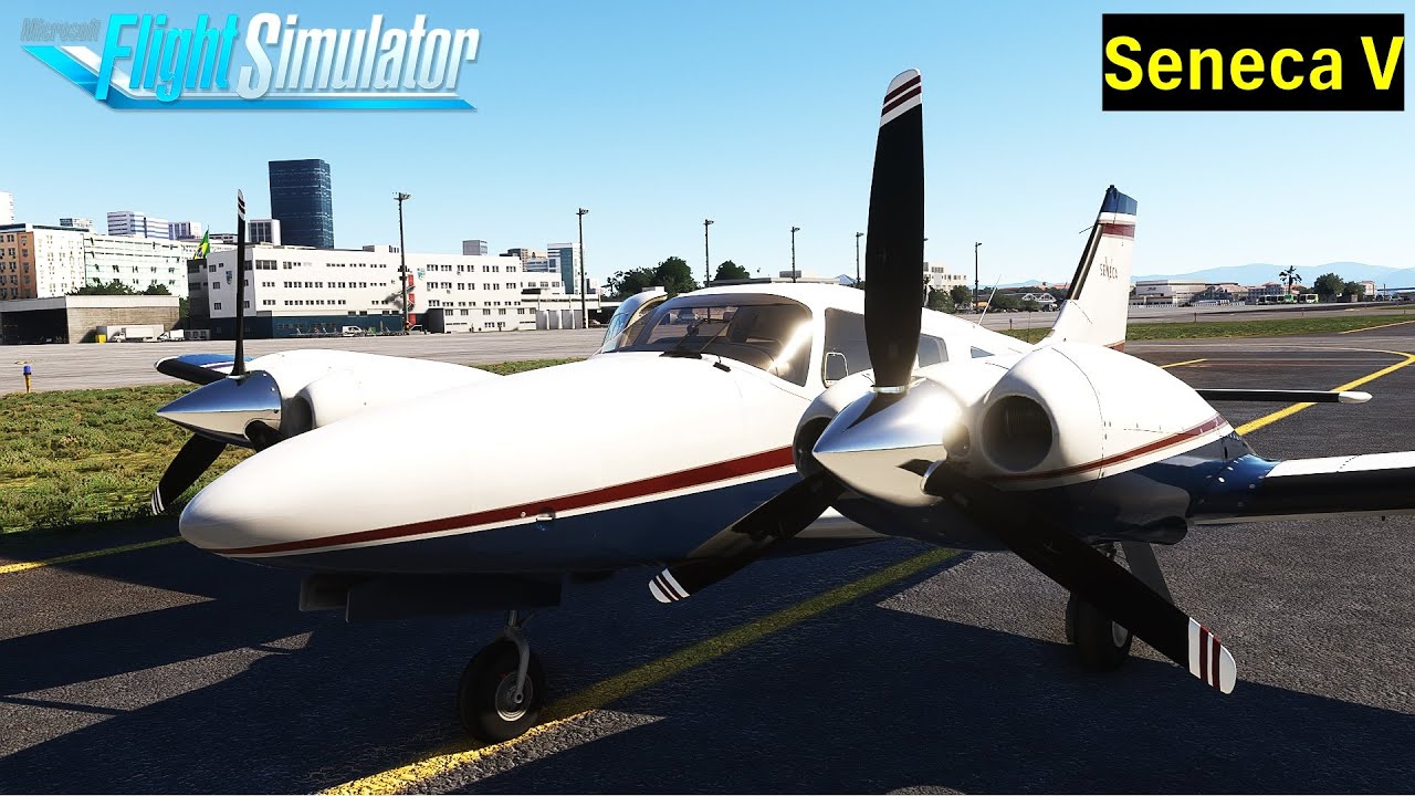 Review do Piper Seneca V da #carenado | MSFS