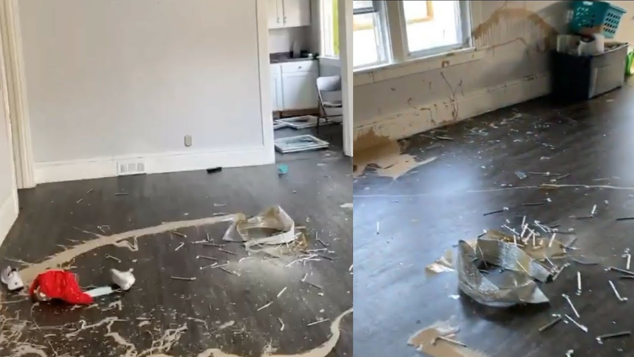 Владелец недвижимости расплакался после того, как арендаторы разгромили его сдаваемое в аренду жи...
