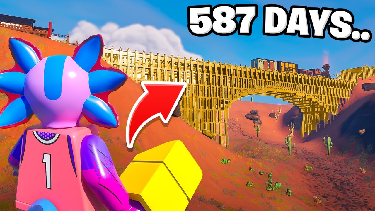 He Spent 587 Days Building This World...