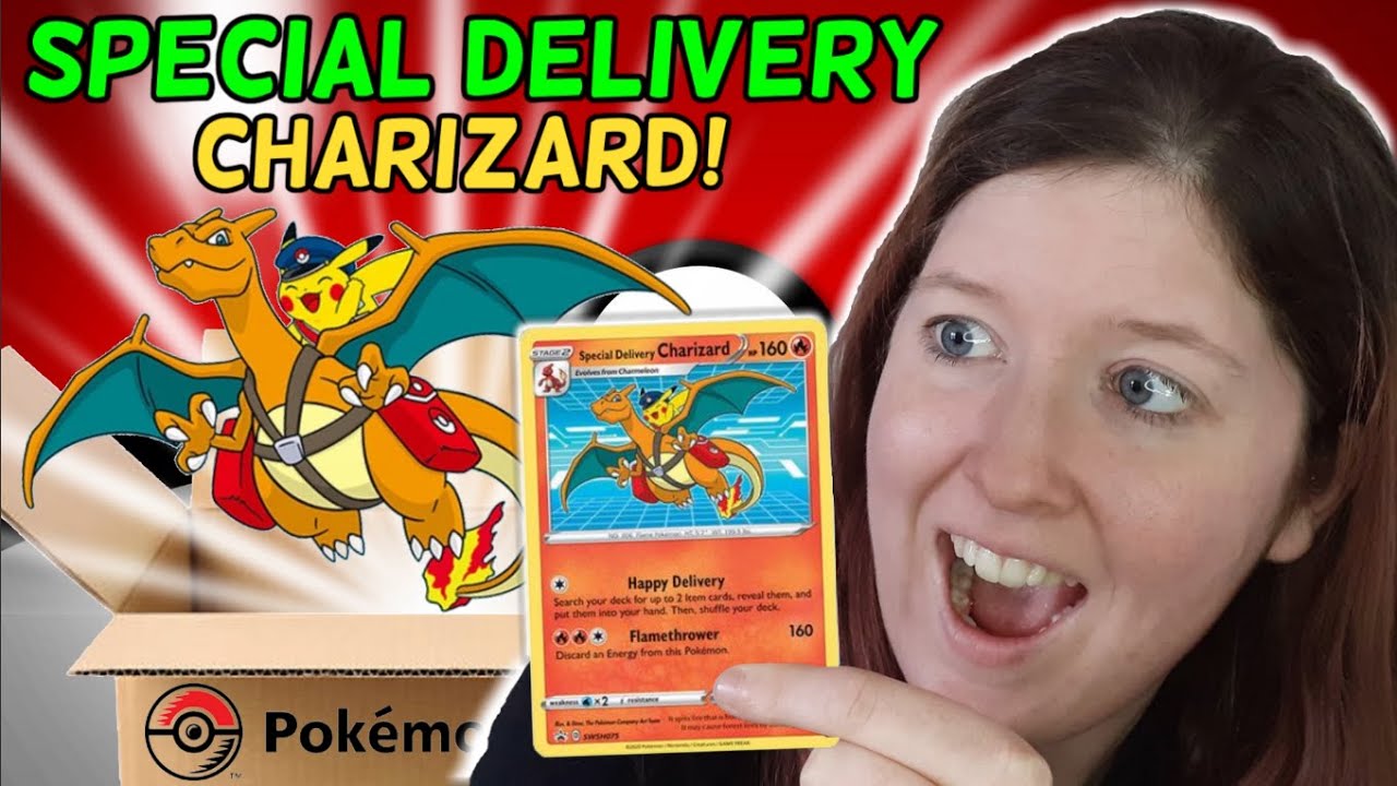 IT'S HERE! Special Delivery Charizard & Goodies!