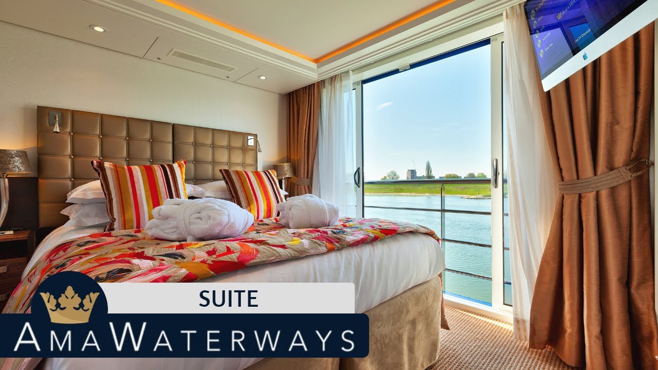 AMA Serena | Suite Walkthrough Tour & Review 4K | AMA Waterways River Cruise Category SS