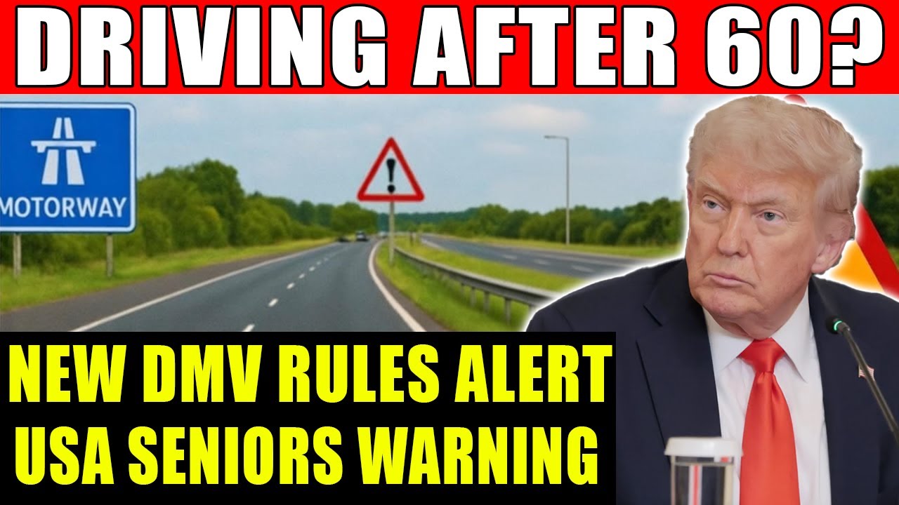 ⚠️ Driving After 60 in the USA? DMV Rules That Could Affect Your License