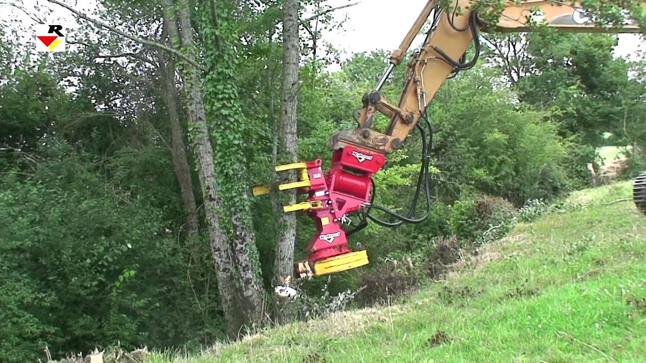 RABAUD - Grappin Coupeur sur Pelle : XYLOCUT 400 PE