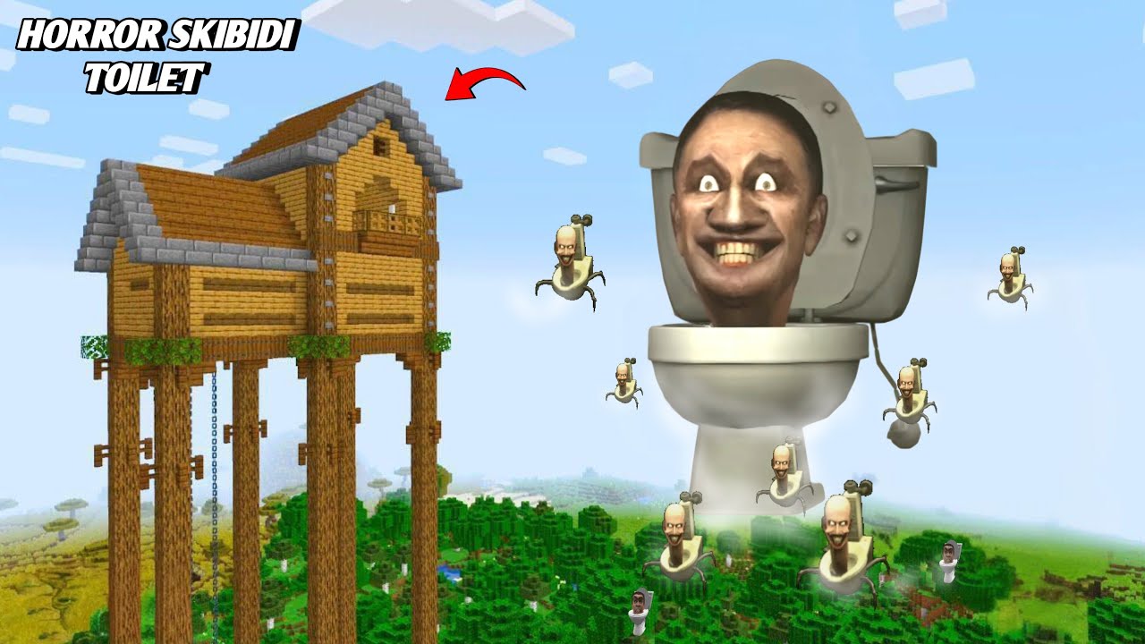 i Found Scariest HORROR SKIBIDI TOILET TITAN in Minecraft