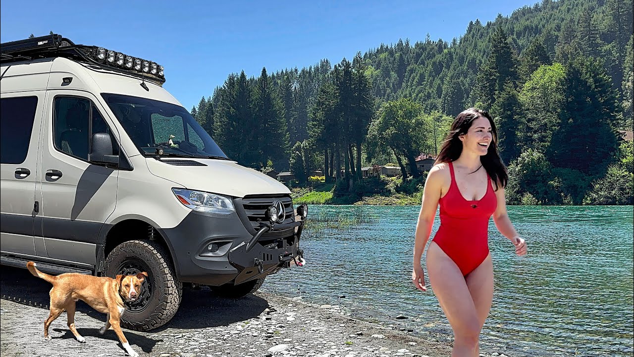 I live in a van down by the river.