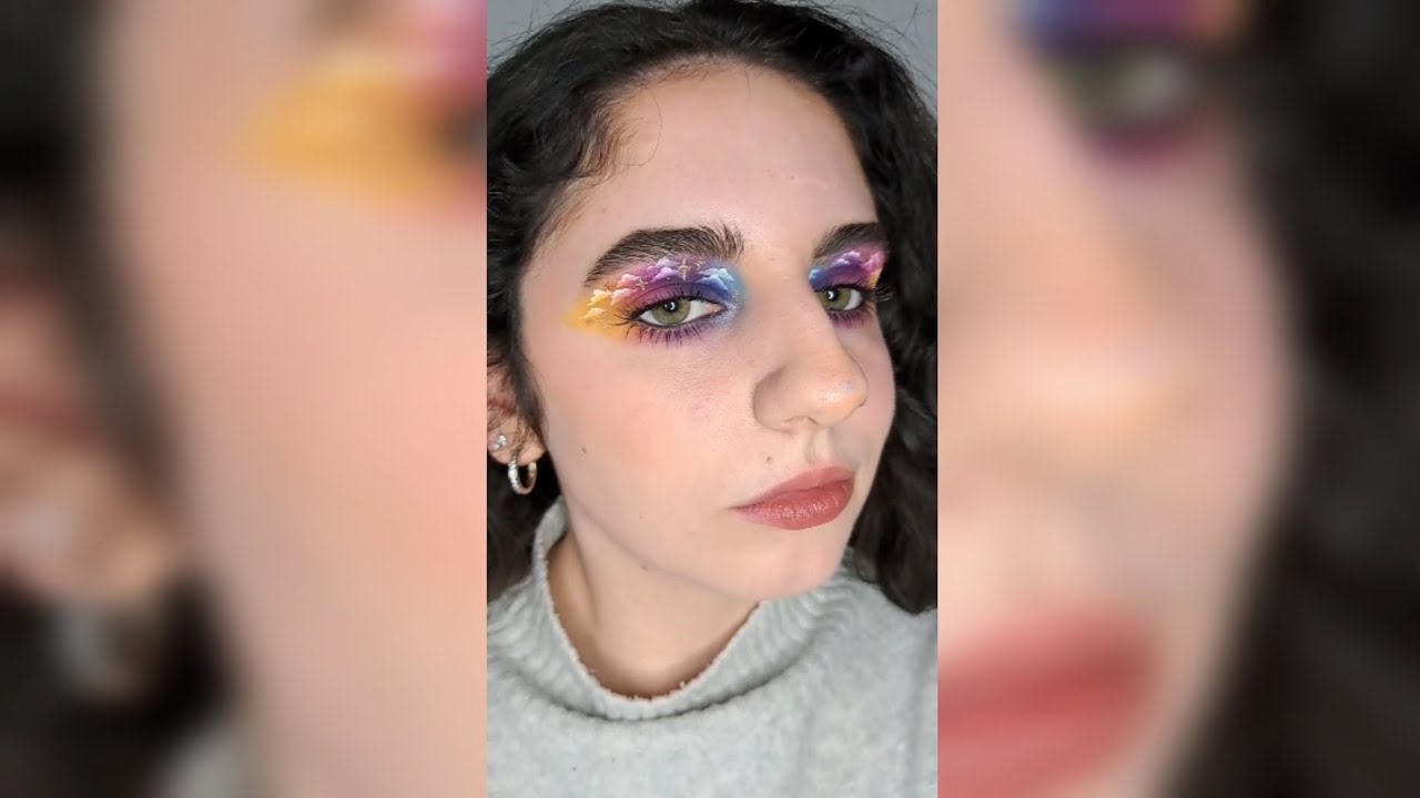 Rainbow Cloud Makeup Tutorial | MAKEUPBYPLUMTAY