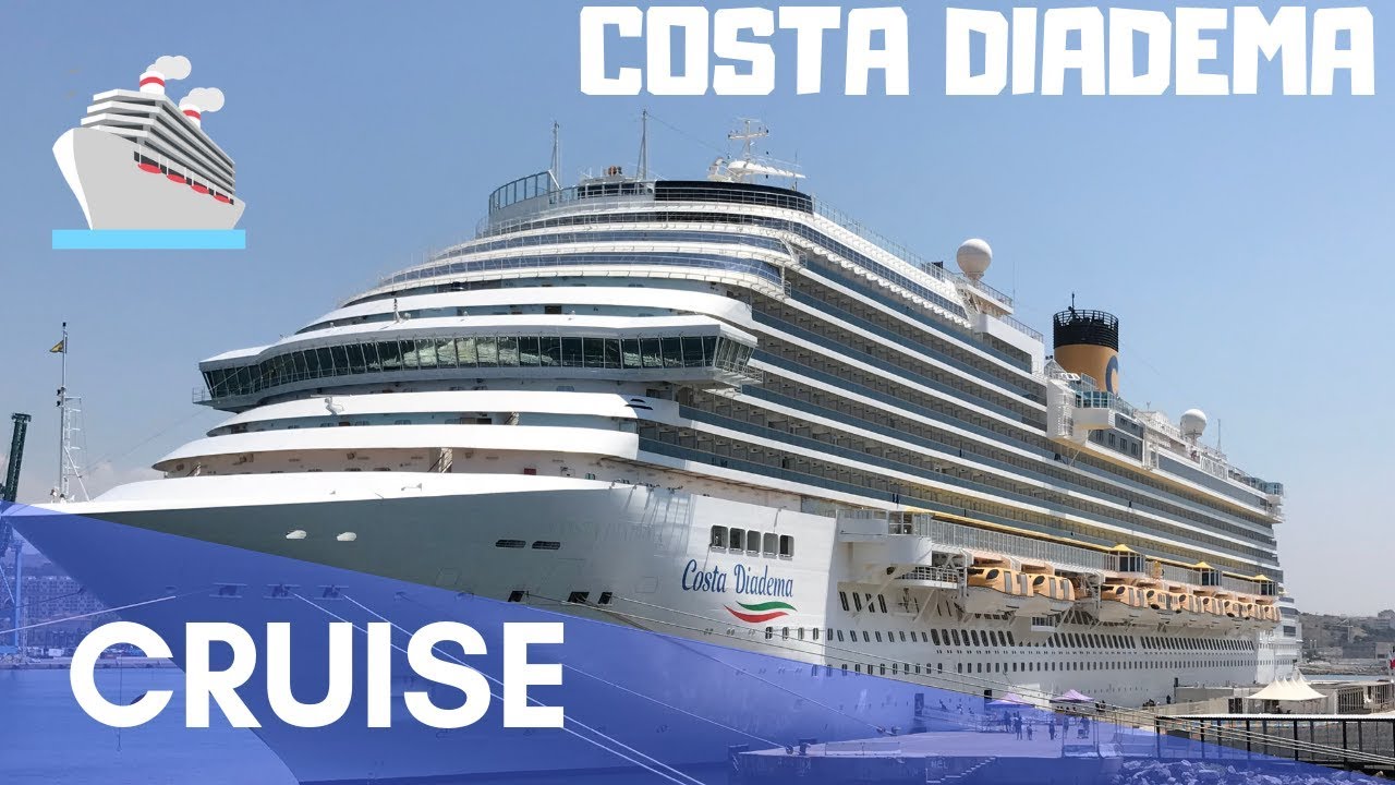 COSTA DIADEMA TOUR COMPLET  COMPLETE  TOUR VISITE CRUISE SHIP